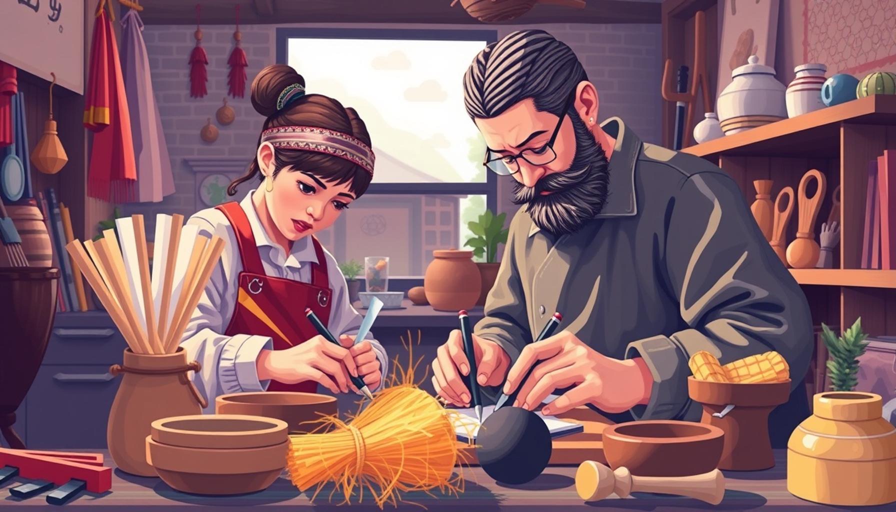 The Revival of Traditional Craftsmanship Skills in Modern Creative Hobbies