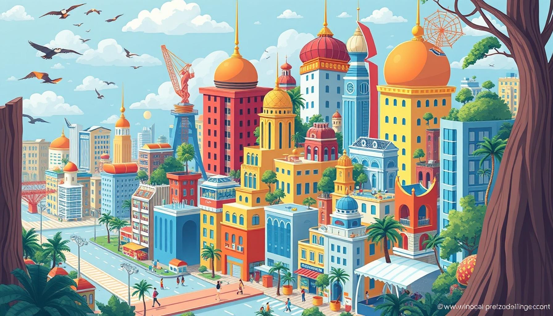 Imaginary Cities: Urban Design and Fantastic Architecture Projects