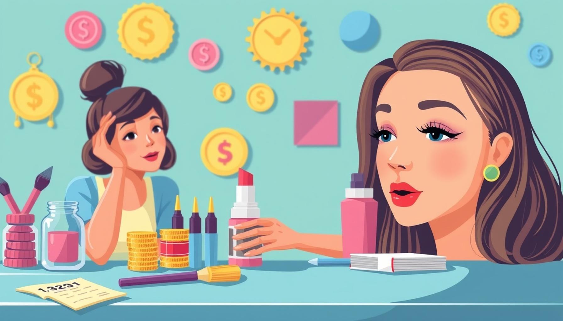 The Influence of Social Media on New Makeup Trends